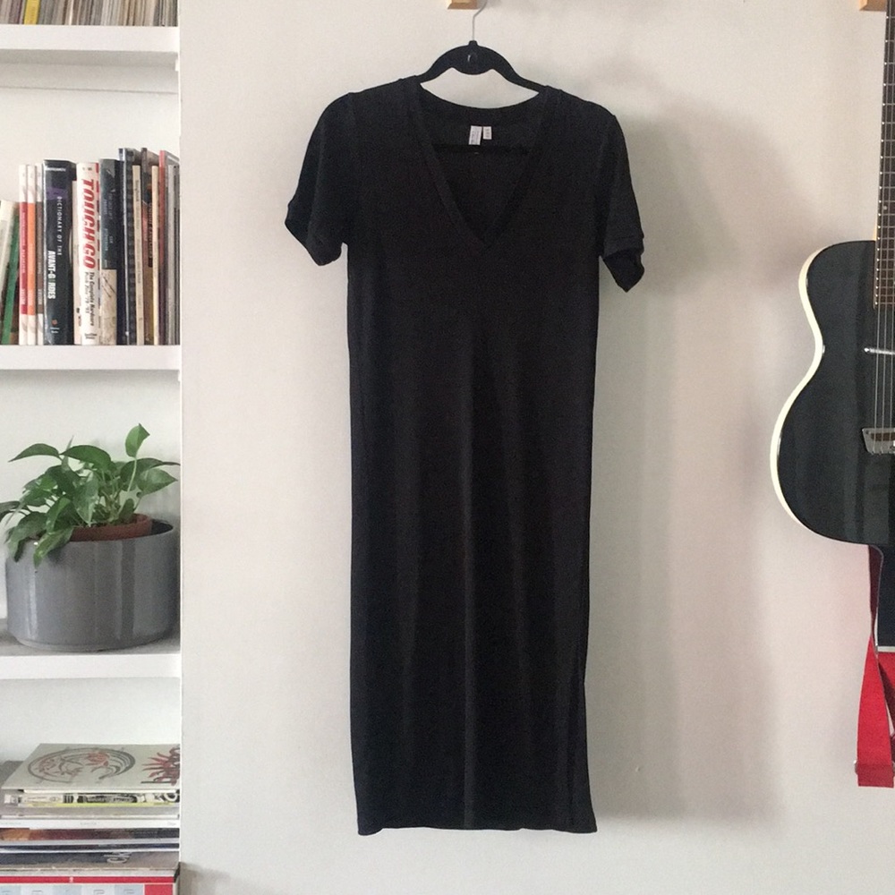 & Other Stories Split Hem Midi Dress • US 4